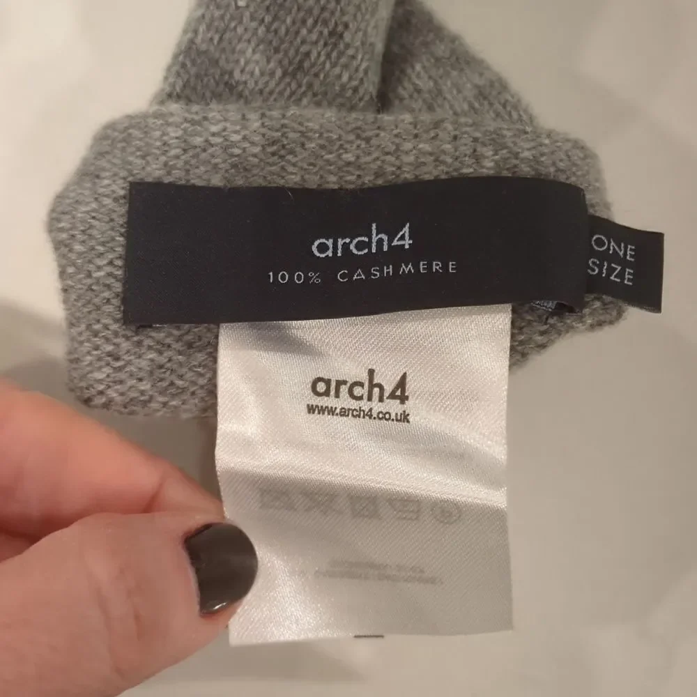 Arch4 London Cashmere Gloves Light Gray